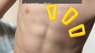 7岁男孩连续咳嗽10天 竟咳出了超明显的8块腹肌 “可能因为太瘦,所以很明显”#腹肌 #咳嗽