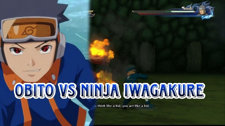 OBITO VS NINJA IWAGAKUURE