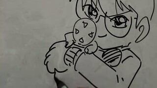 How to draw Conan?