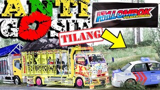 ✅ ANTI GOSIP DIHADANG POLISI SAMPANG SAAT MENUJU HM LOMBOK PAMEKASAN MADURA