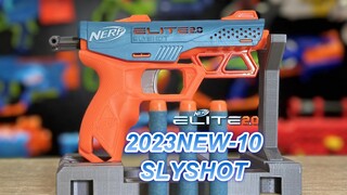 NERF 2023新品发射器-10 ELITE 2.0 SLYSHOT