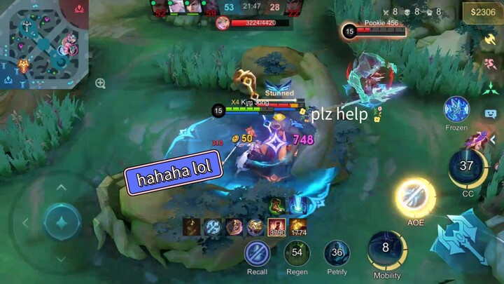first kill in mlbb silvana