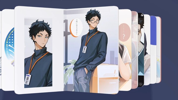 How much can I draw after half a year of getting into volleyball? | Haikyuu Shonen Flip Flip