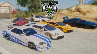 DATANG KE SUATU TEMPAT BALAPAN LIAR - MEET TWO LAMBORGHINI - GTA V ROLEPLAY