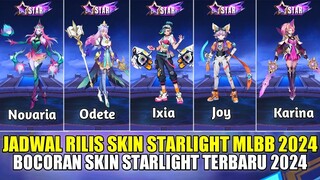 BOCORAN JADWAL RILIS SKIN STARLIGHT TERBARU MOBILE LEGENDS 2024! SKIN STARLIGHT YANG AKAN DATANG