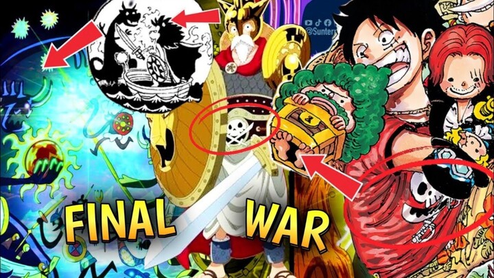CLUE ODA !! FINAL WAR ONE PIECE !? FRANKY PUNYA SENJATA BARU ? ANALISIS COVER !!