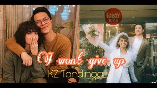 I won't give up by Jason Mraz (KZ Tandingan)