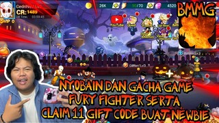 NYOBAIN GAME DRAGONBALL FURY FIGHTER DAN REDEEM 17 GIFT CODE BUAT NEWBIE LANGSUNG FULL GACHA