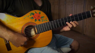 การแสดงกีตาร์ Flamenco【SpongeBob】โดย LucasGitanoFamily