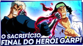 CLASH DE ALMIRANTES! GARP DUELA ATÉ A MORTE CONTRA AOKIJI! ONE PIECE 1087