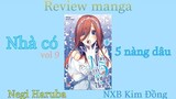 Review manga 23: Review nhà có 5 nàng dâu tập 9 - NXB Kim Đồng