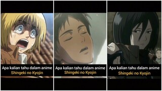 Semua Detail Menarik Shingeki no Kyojin Season 1 (Part 1)