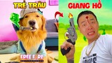 Thú Cưng Vlog | Tứ Mao Ham Ăn Đại Náo Bố #35 | Chó gâu đần thông minh vui nhộn | Funny smart pet dog
