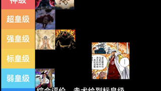 海贼王最新战力排名