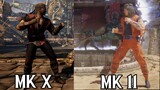 LIU KANG - Character Changes From MKX To MK 11