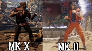 LIU KANG - Character Changes From MKX To MK 11