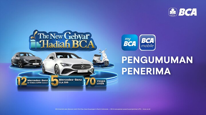 Penarikan Penerima Hadiah The New Gebyar Hadiah BCA