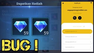 CEPAT SEBELUM DI FIX ! BUG DIAMOND GRATIS AKTIF LAGI, BURUAN PANEN DIAMOND SEBANYAK MUNGKIN !!