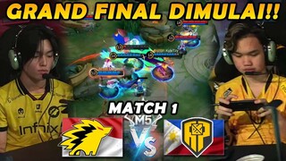 GRAND FINAL AKHIRNYA DIMULAI!! INI DIA MATCH SUPER DITUNGGU2!! - ONIC vs BREN MATCH 1