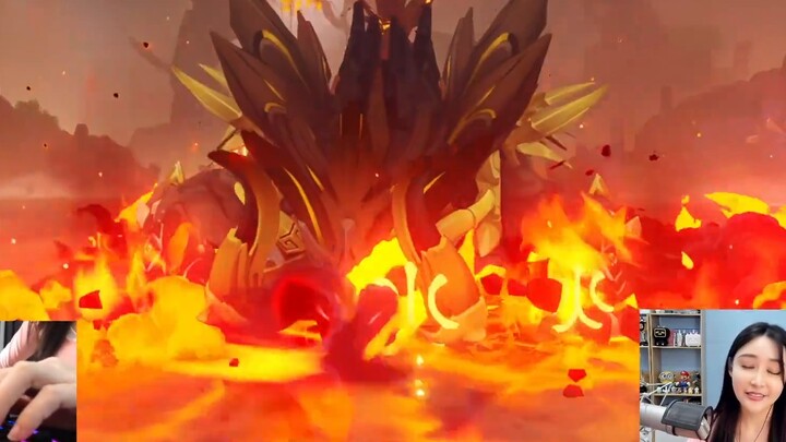 [Genshin Impact] Hãy thể hiện kỹ năng của bạn! First Blood Linghua không hề hấn gì trước Long Vương 