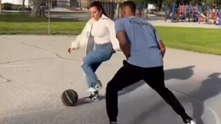 Opening basketball the soccer way