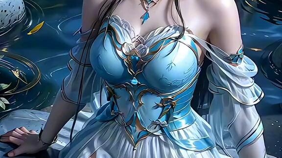 Beauty from dong hua it's real fantastic