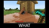 Minecraft wait what meme part 165 realistic chocolate fluid