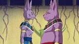 The little fat man is actually at odds with Beerus, he wants to make Beerus feel fear