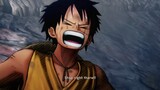 Shirohige pun kaget! Momen Luffy mengeluarkan Haki Raja di Marineford - One Piece Burning Blood