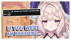 Enna Cheered Up Chats Who Had Accident of Born [Nijisanji EN Vtuber Clip]