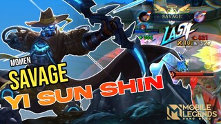 MOMEN SAVAGE PAKE HERO YI SUN SHIN🔥🔥🔥