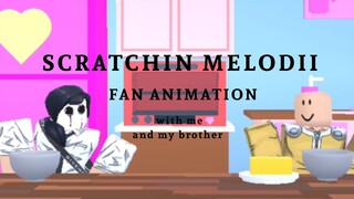 SCRATCHIN MELODII STIR & MIX FAN ANIMATION