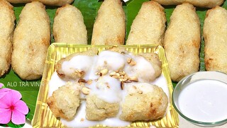 CHUỐI NẾP NƯỚNG- 2 cách nướng đơn giản, không cần than nhanh gọn mà ngon- Banana sticky rice