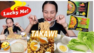 MUKBANG: Pancit Canton w/ Egg! 😍