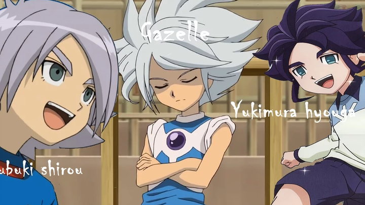 สามกองหน้าแห่งเหมันต์ กาเซล ฟุบุคิ ยูคิมูระ Inazuma Eleven Go Strikers 2013