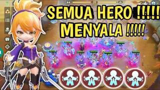LANGSUNG MENYALA SEMUA HERO ! 8 SINERGY LANGSUNG AKTIF !