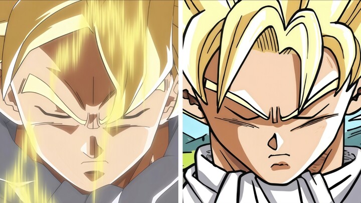 [Dragon Ball] Comparison between Dragon Ball Super TV and the Dragon Ball Super manga