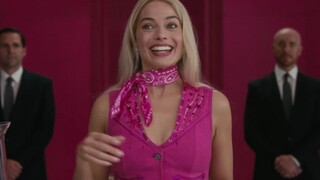 Barbie escapes to the human world in pink! The live-action movie "Barbie" starring Margot Robbie rel