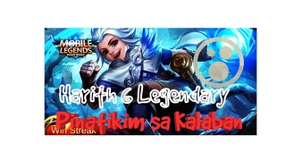 Mythic Harith Pinatikim ng 6 Legendary ang Kalaban RANK | Vlog #3