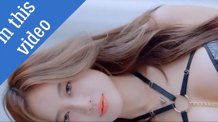 [4K룩북] 놀라운 모델 아진 Ajin 아름다운 본디지 의상 코스프레 룩북 다이렉트 캠 한국 모델