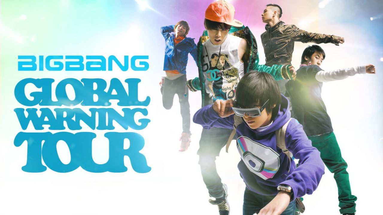 ミュージック 2008 BIGBANG GLOBAL WARNING TOUR +SOL YESASIA: BIG BANG Global Warning Tour Poster GROUPS,PHOTO