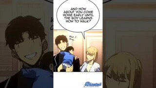 OUR Sung Jin-woo IS A PAPA NOW😭😭✨ #recommended #manhwa#sololeveling#shortsviral #manhwaedit#webtoon