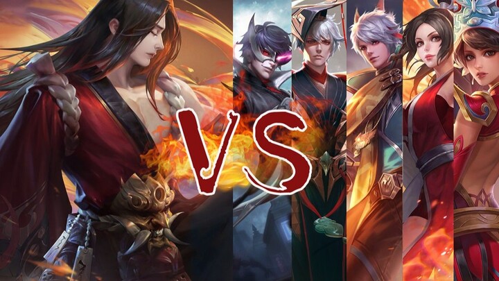 How does Jue Youjing, in the late game, take down those long-range, carry-focused heroes?