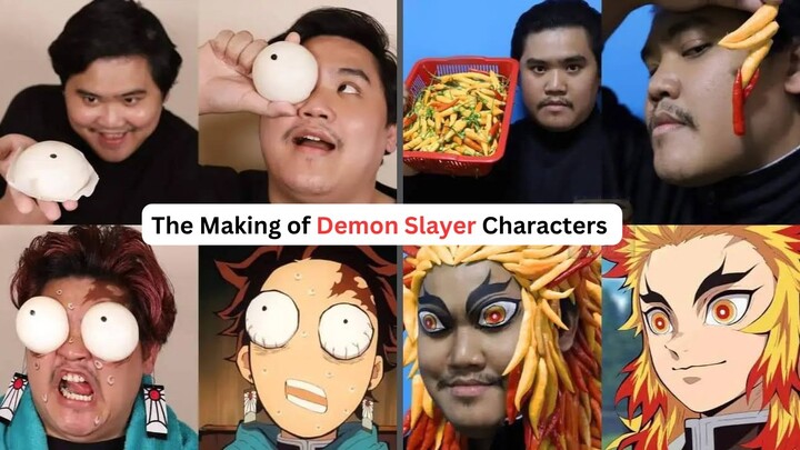 Making of Demon Slayer Characters | Lowkey Cosplay (Kimetsu no Yaiba)