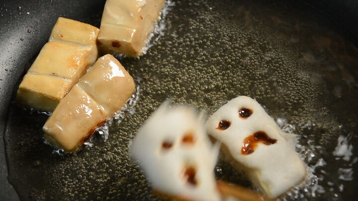 The fluffy tofu is just too cute!