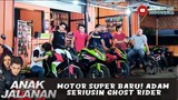 MOTOR SUPER BARU! ADAM SERIUSIN GHOST RIDER - ANAK JALANAN 716