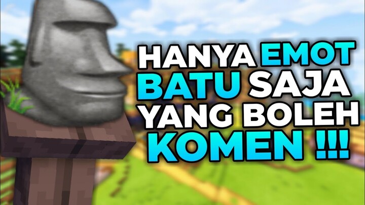 Hanya emot 🗿 (emot batu) saja yang boleh komen di video ini!!