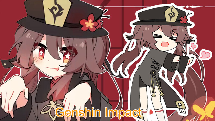 [MAD]Animasi orisinal terinspirasi oleh Genshin Impact