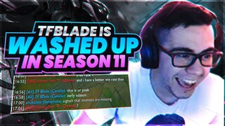 "UR EX RANK 1?" TFBlade FLAMED for being WASHED UP!