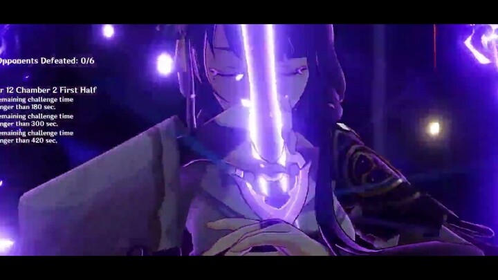 Vẫn chưa chán nhìn ei rút kiếm #lahoangenshin